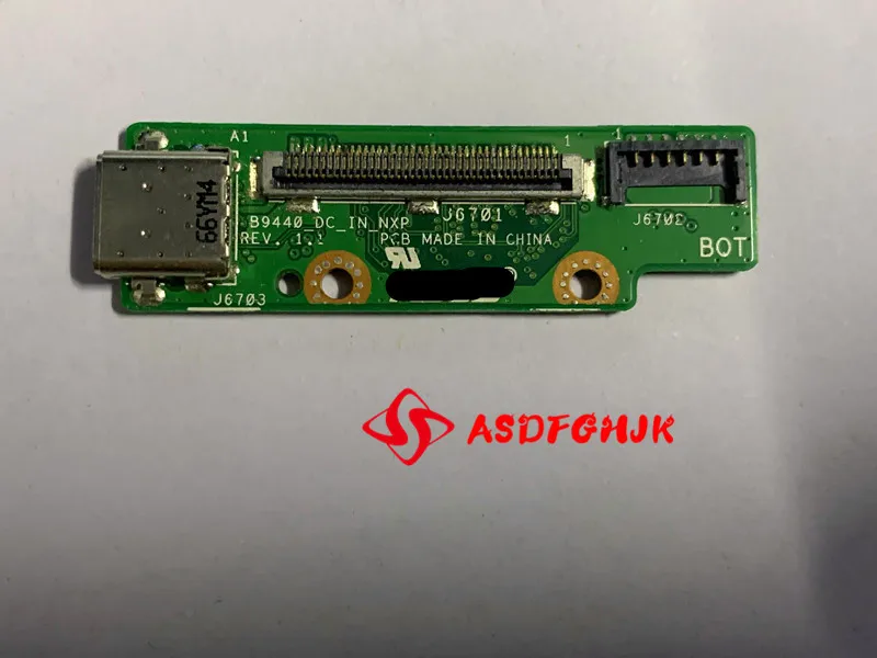 B9440_DC_IN Power Jack Board For ASUS PRO B9440U B9440UA B9440FA B9440F DC-IN Charger Port  100% Perfect Work