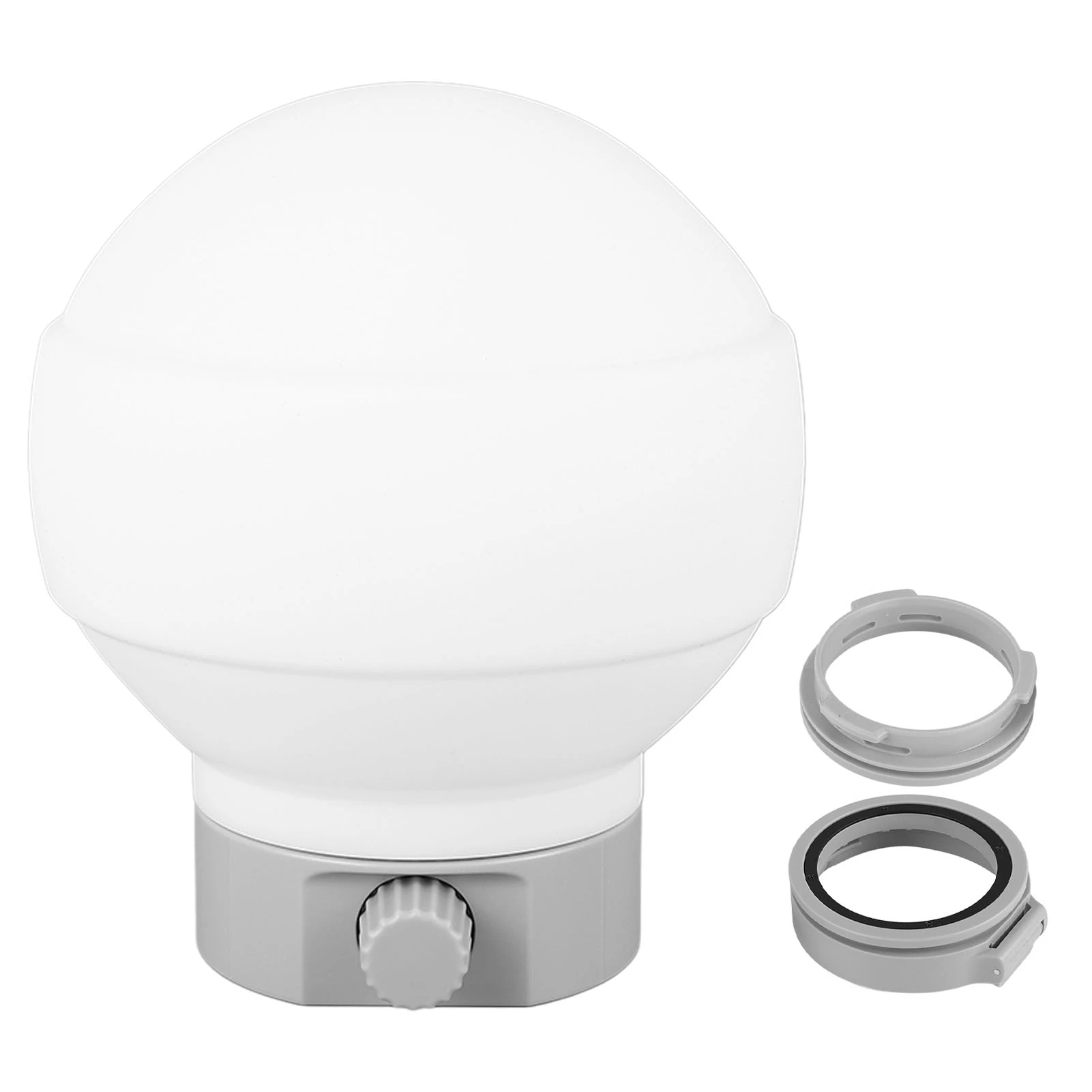 

Diffusion Dome Kit Silicone Reliable Waterproof Rugged Soft Diffuser Lamp Ball Cover for Photography
