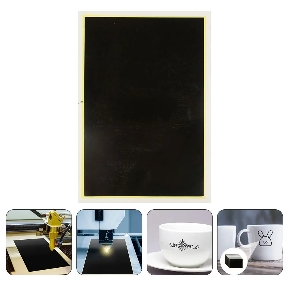 6 قطعة النقش الزجاج السيراميك الاكريليك الراتنج المواد غير المعدنية غرامة التفاصيل الحرفية Diy بها بنفسك تصميم أداة بمناسبة ورقة للنقش