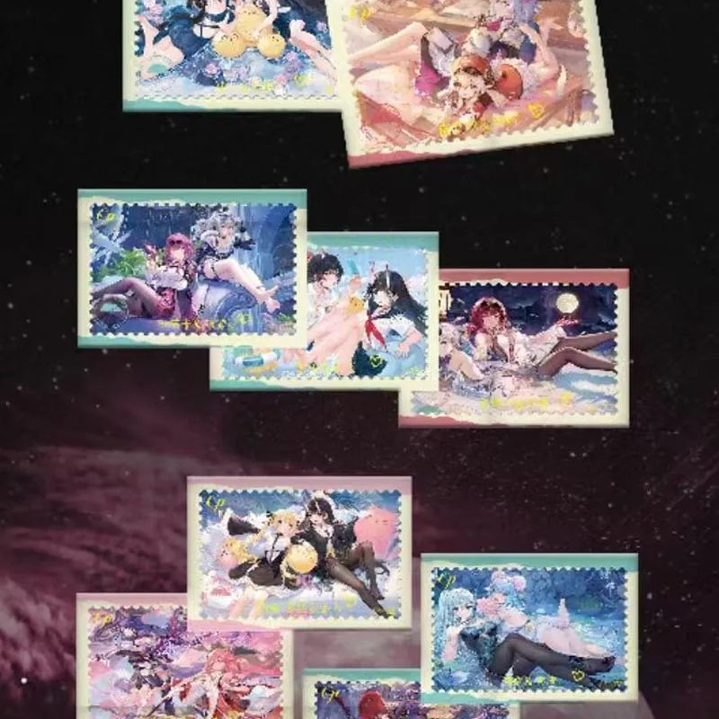 Wholesale Goddess Story Collection Card Lingka Star Dream Desire Woman Ssr Swimsuit Wedding Anime Games Card