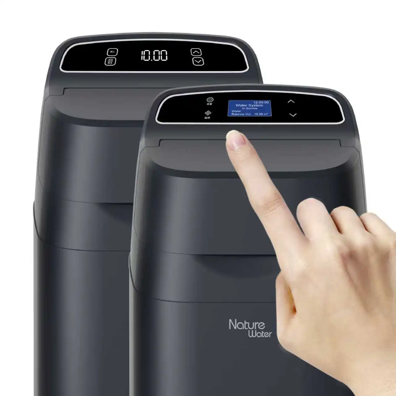 

Система умягчения воды для бытового использования: электрический ионно-обменный умягчитель для жесткой воды, автоматическая установка из нержавеющей стали класса люкс