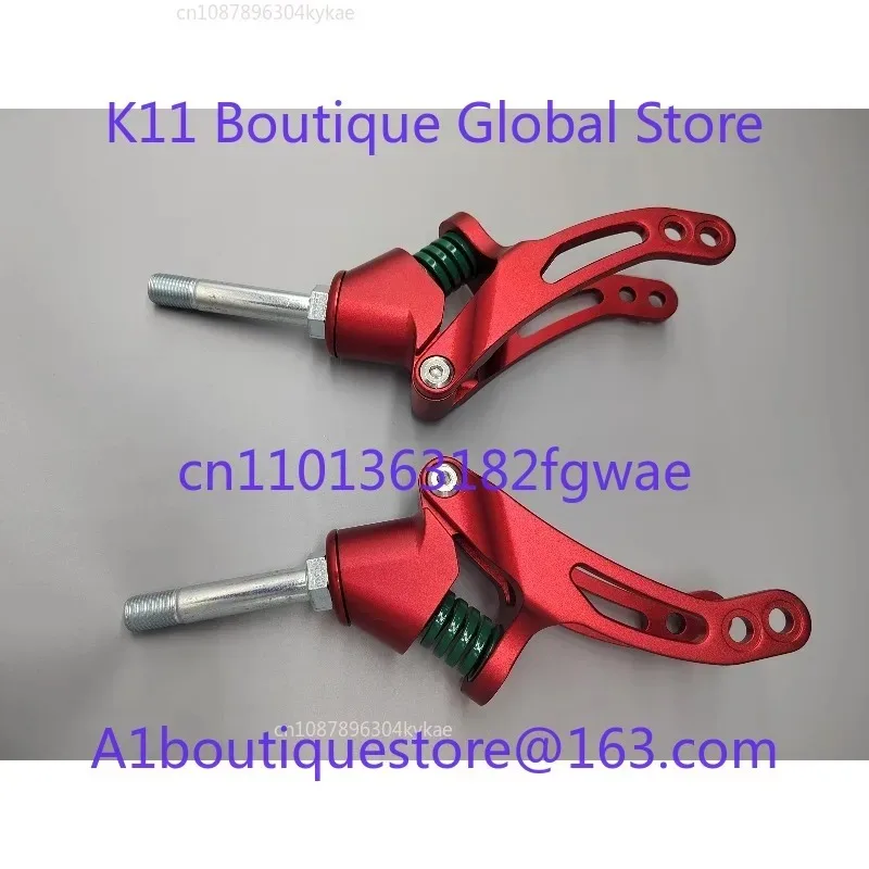 Wheelchair Aluminum Suspension Fork: Shock Absorber Fork Assembly for Wheelchair Wheels