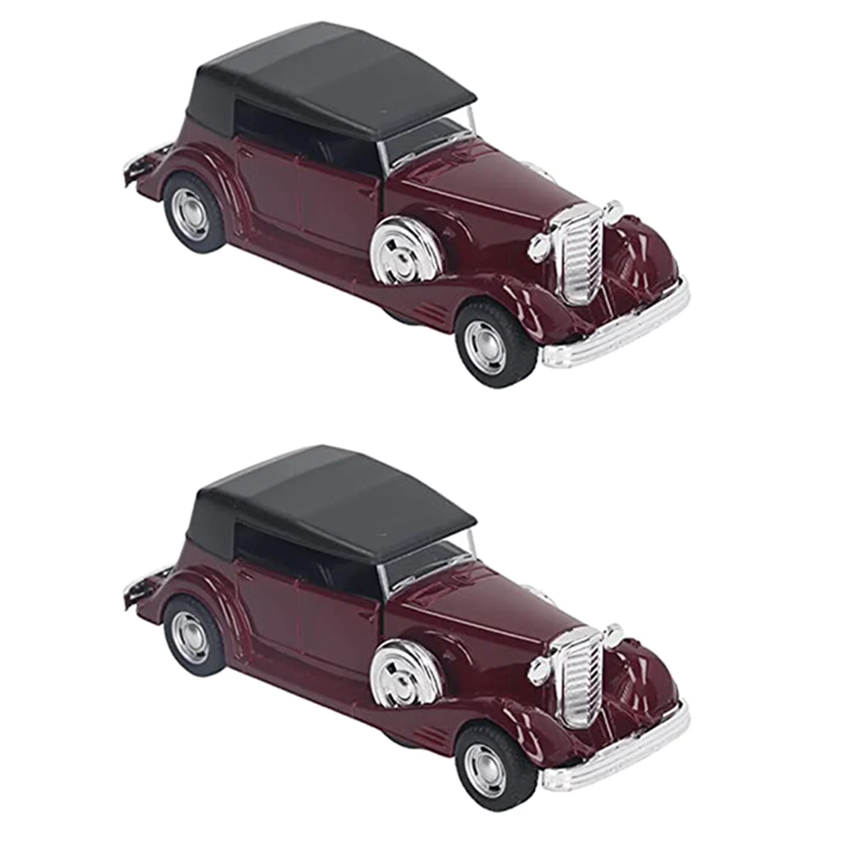 Vintage Car Model, Pullback Mini Car Model Antique Alloy Authentic for Transport Collectors for Bookcase