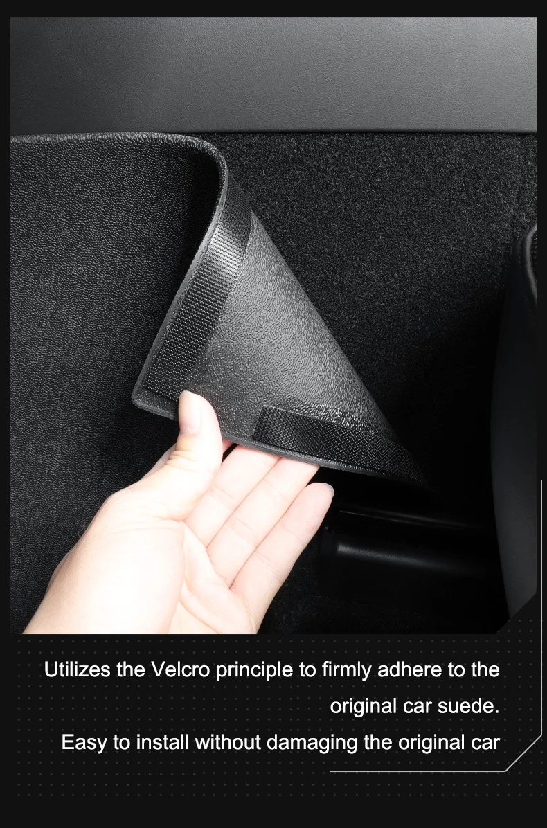For Tesla Model Y Juniper Center Console Side Anti Kick Mats Model Y 2025 Full Cover Pad Rear Seat Kick Protection Mat TPE Cover