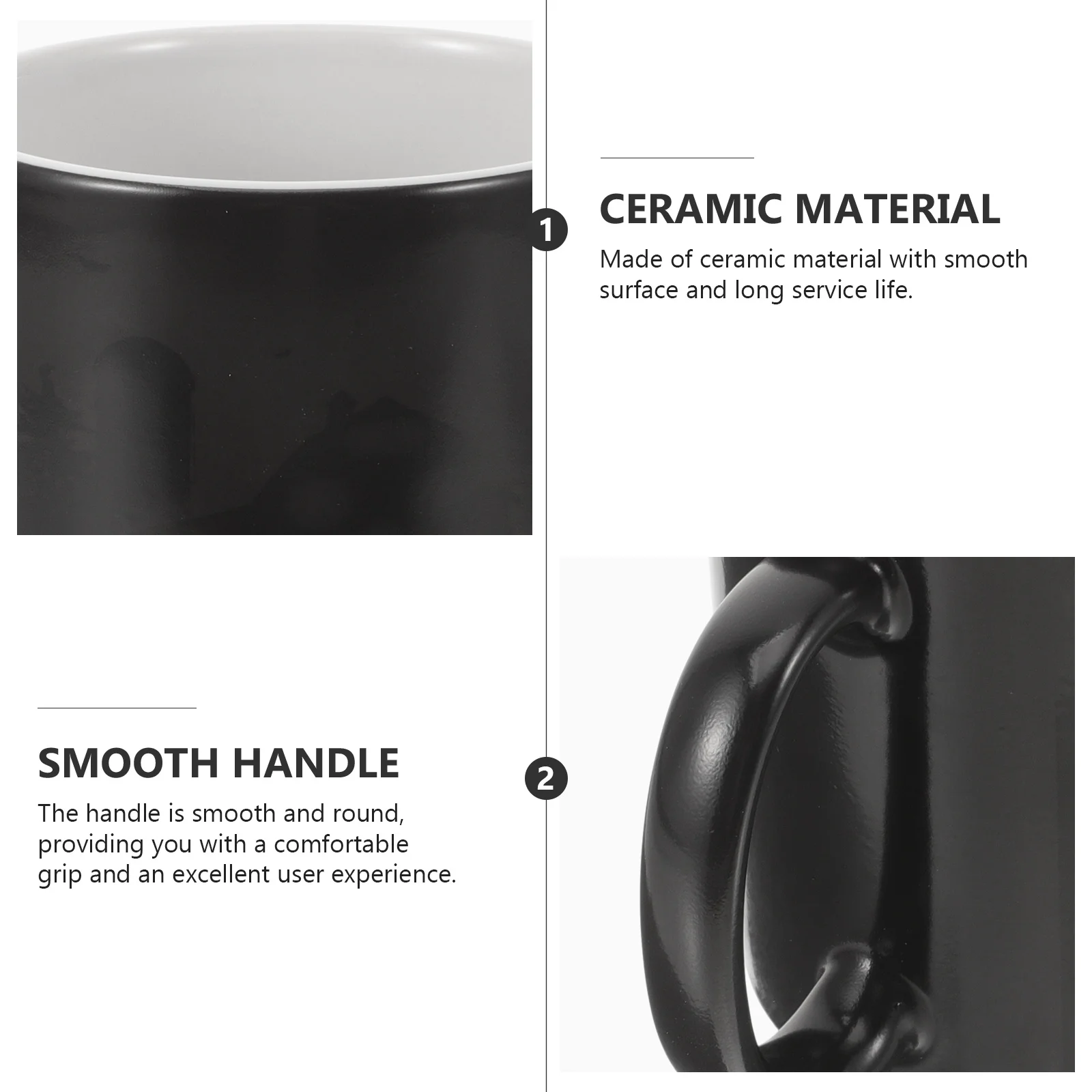 

Ceramic Color Changing Coffee Mug Heat Sensitive Halloween Theme Tea Cup Household Use Halloween Theme Cup Color Changing Mug