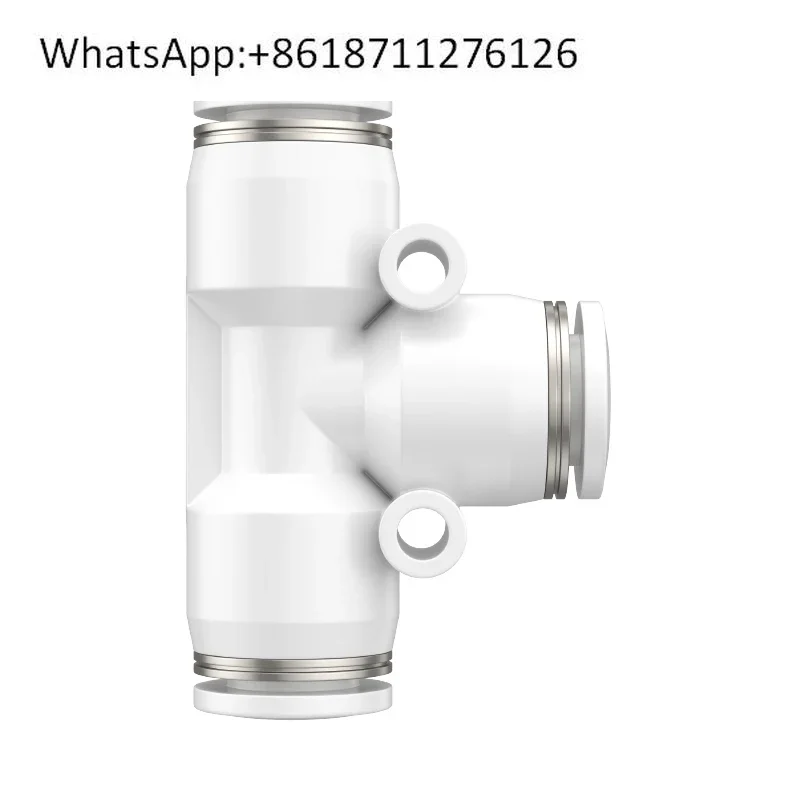 Inch T-Tee PE1/4 1/8 Inch， Quick Connector 1/2 Inch’ Trachea Quick Connector Inch、 3/8