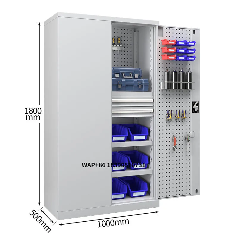 

Mobile Multi-Functional Auto Car Repair Maintenance Tool Cabinet With Drawer Tool Parts Storage Cabinet Metal Tool Cupboard