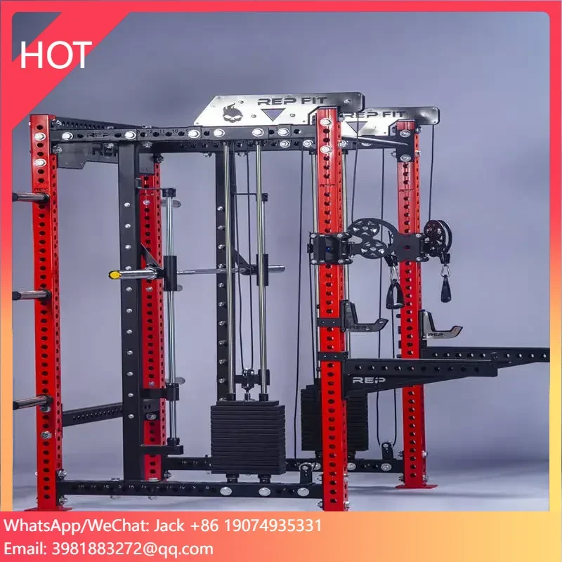 

Commercial Professional Fitness Equipment Multi Functional Traine Rack Power Smith Machine Gym Equipment