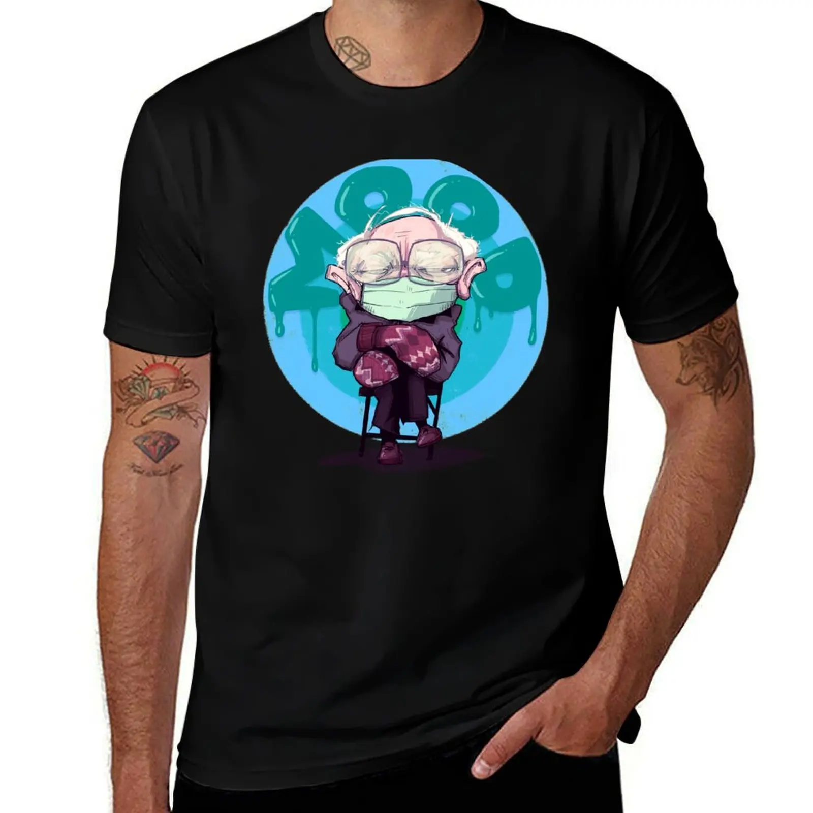 Mood Mittens T-Shirt Functional Casual Short Sleeve Tee T-Shirt