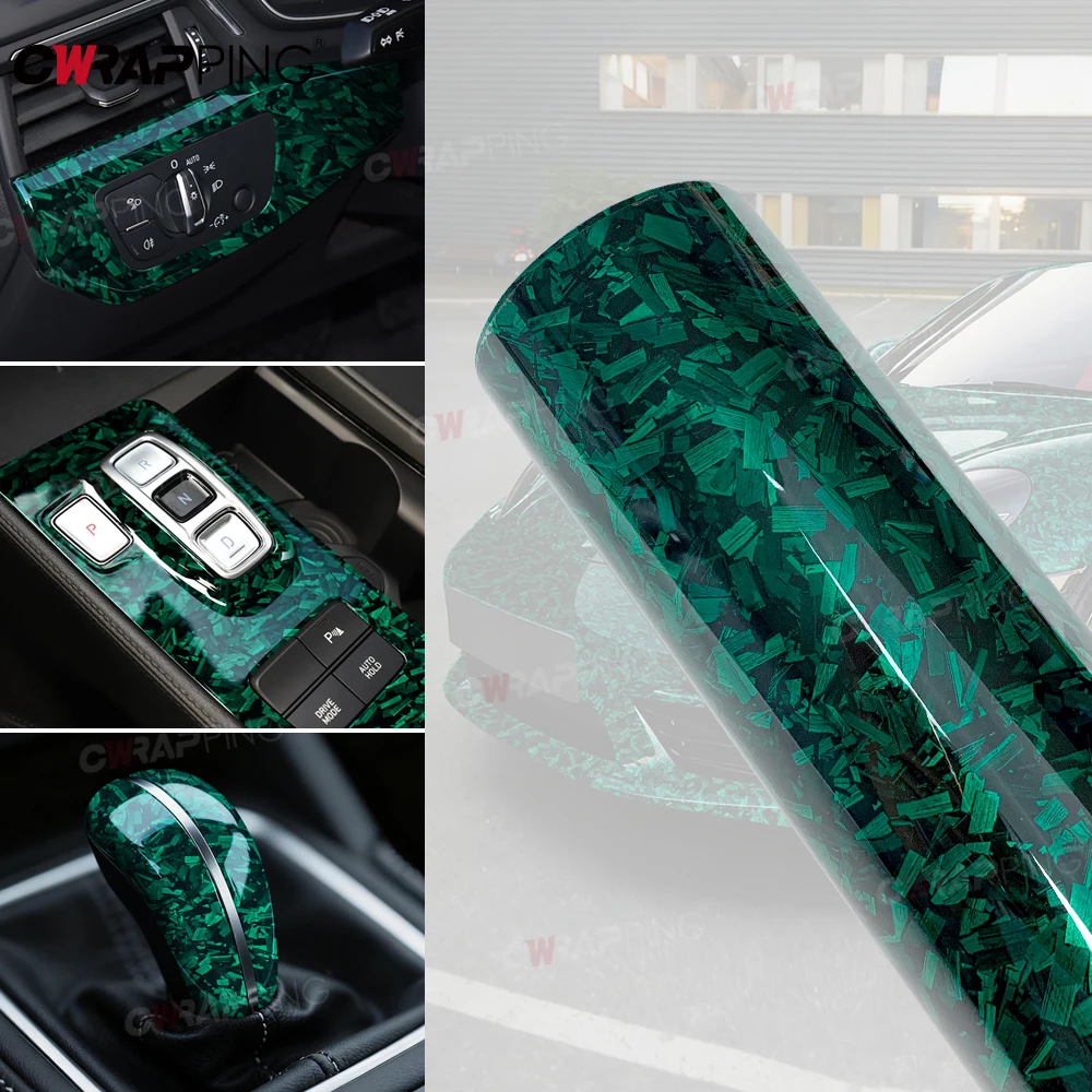 

Glossy Forged Carbon Fiber Car Sticker Automotive Vinyl Paper for Car Accessory Accessories Auto Motorcycle Stickers Motorcycles