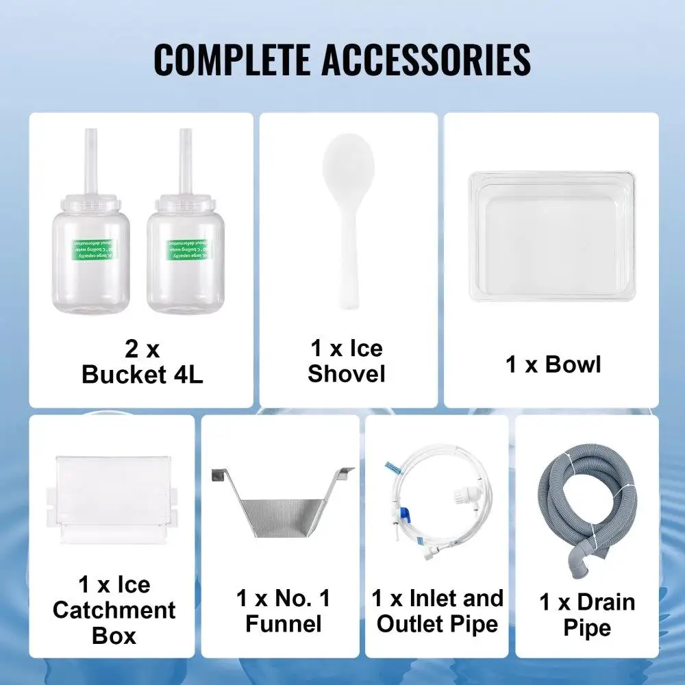 Commercial 385LBS Stainless Steel Snowflake for ice Machine for ice Cream Production