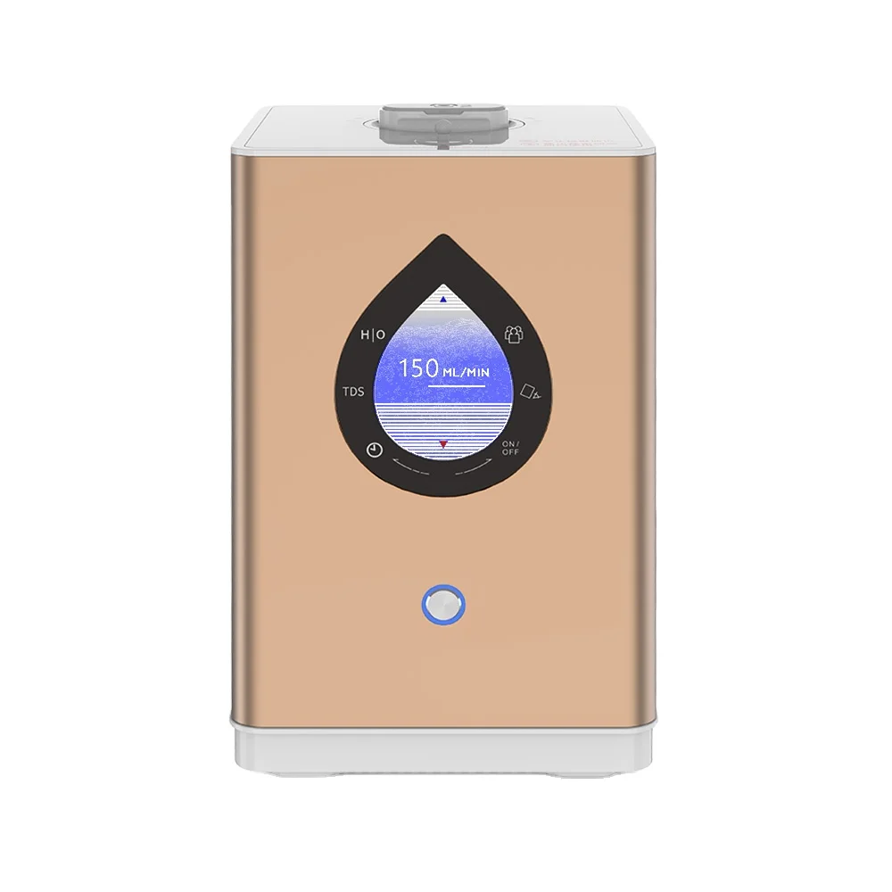 Hydrogen Inhalation and Water Diffusion Portable Hydrogen Water Generator with Inhaler Pm SPE PEM Hydrogen Water Machine