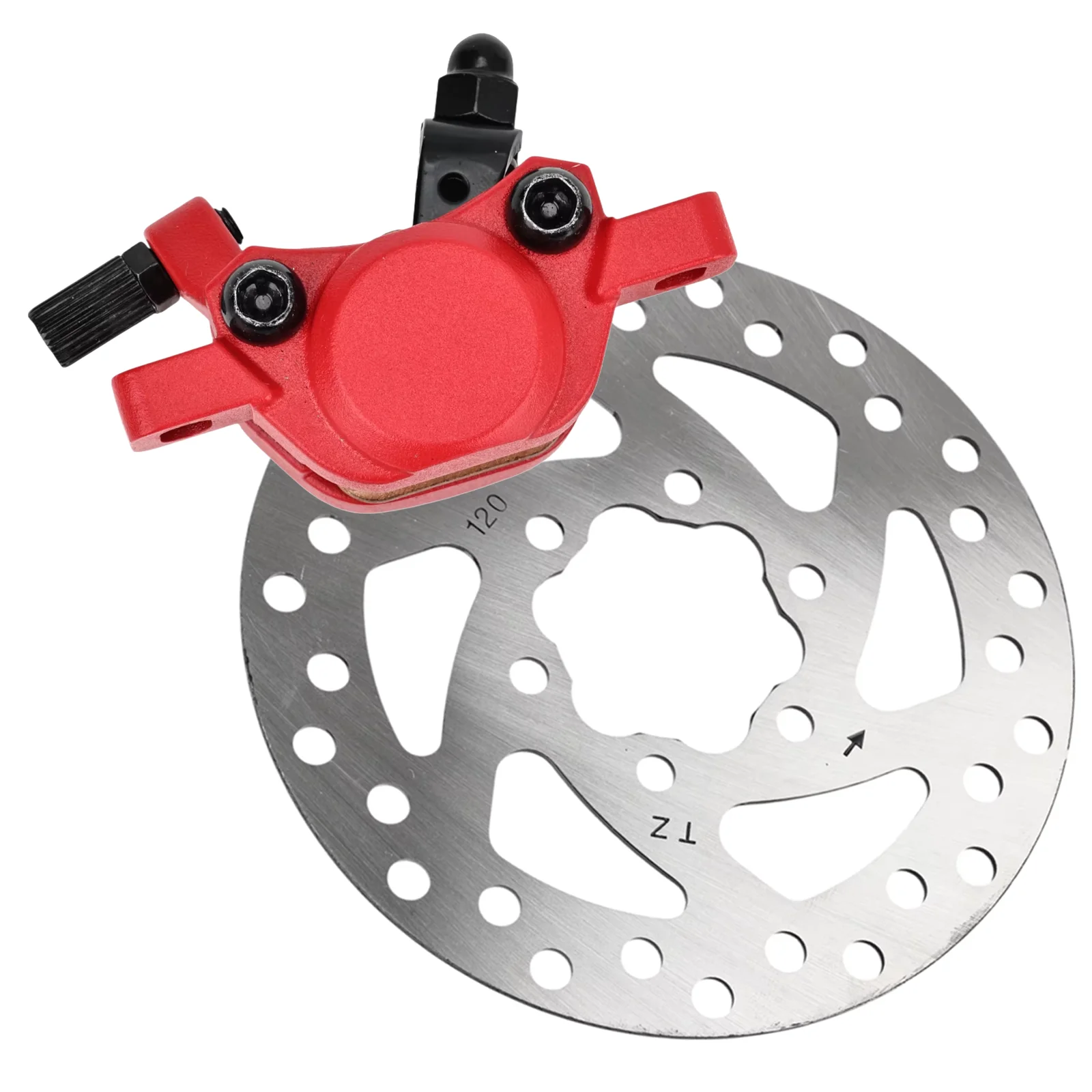 Original Scheibenbremse für Segway MAX G3 Elektroroller vorne und hinten, inklusive Bremsbelägen, Teilen aus Aluminiumlegierung