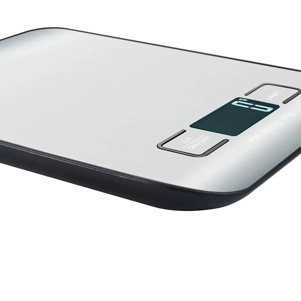 Multi-Function Digital Kitchen Scale Portable Electronic Weighing Scale with LCD Display USB Charging for Baking Cooking Measure