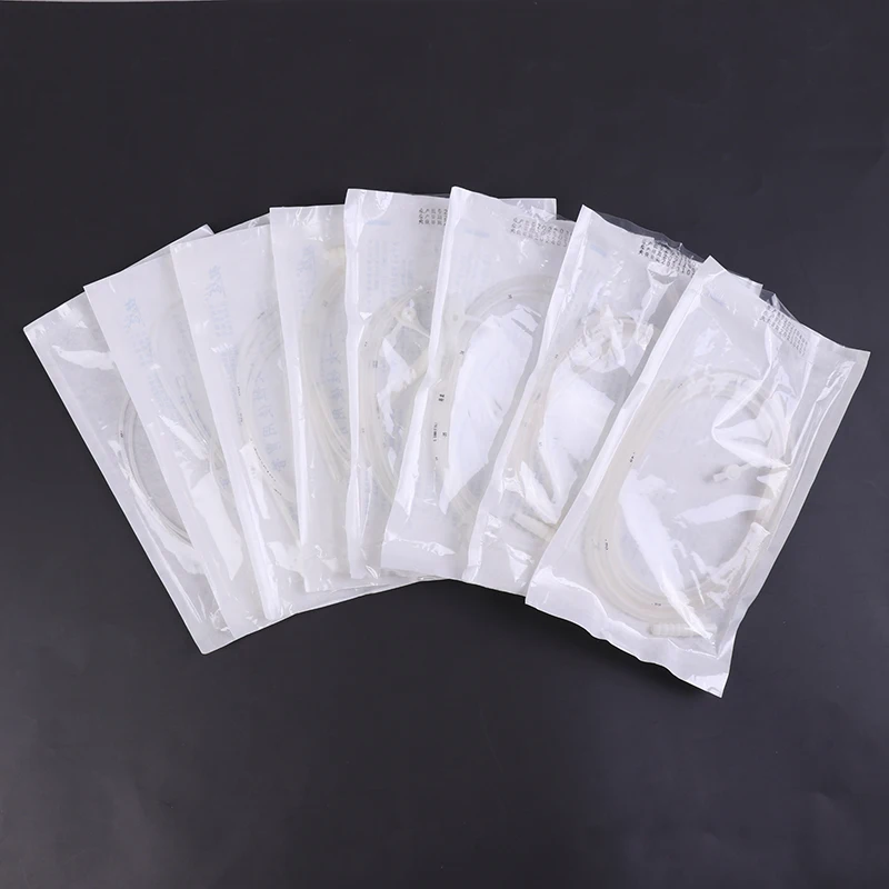 50/100cm 2.0mm-6.7mm Stomach Tube with Centimeter Marks Dog Cat Animal Silicone Rubber Feeding Tube Veterinary Hospital Tools