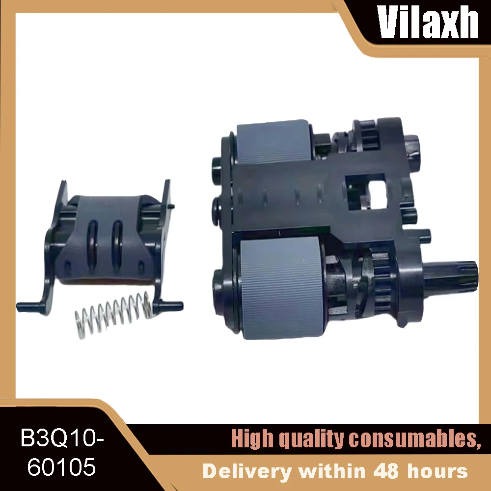 1/2X B3Q10-60105 ADF Pickup Roller Assembly be for HP M477 M426 M427 M277dw M377fdw M280 M281fdw M479 M428fdn B3Q10-40080