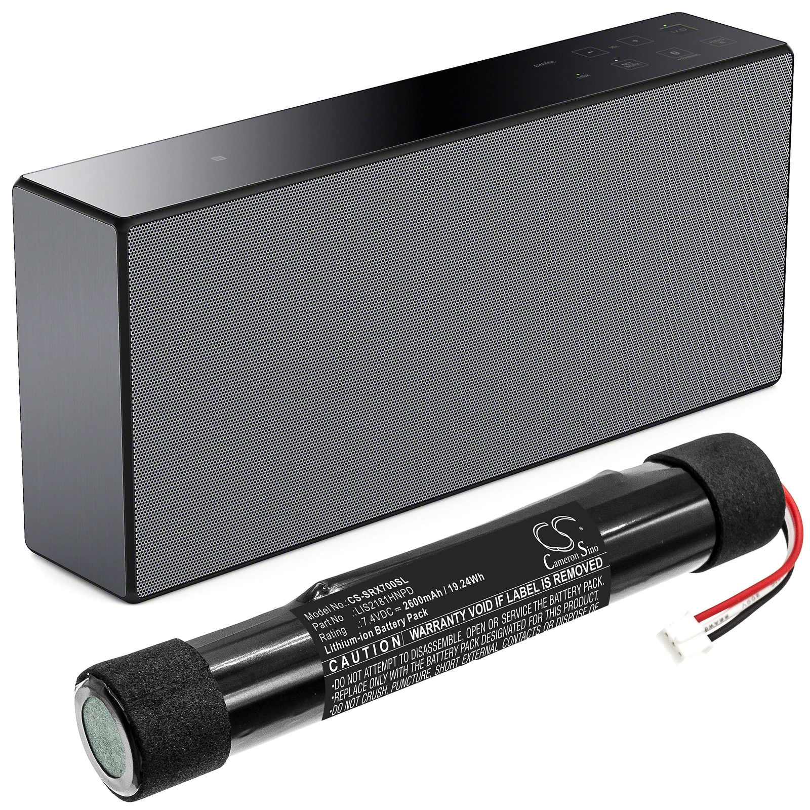 

Cameron Sino 2600mAh Battery LIS2181HNPD for Sony SRS-X7, SRS-BTX300