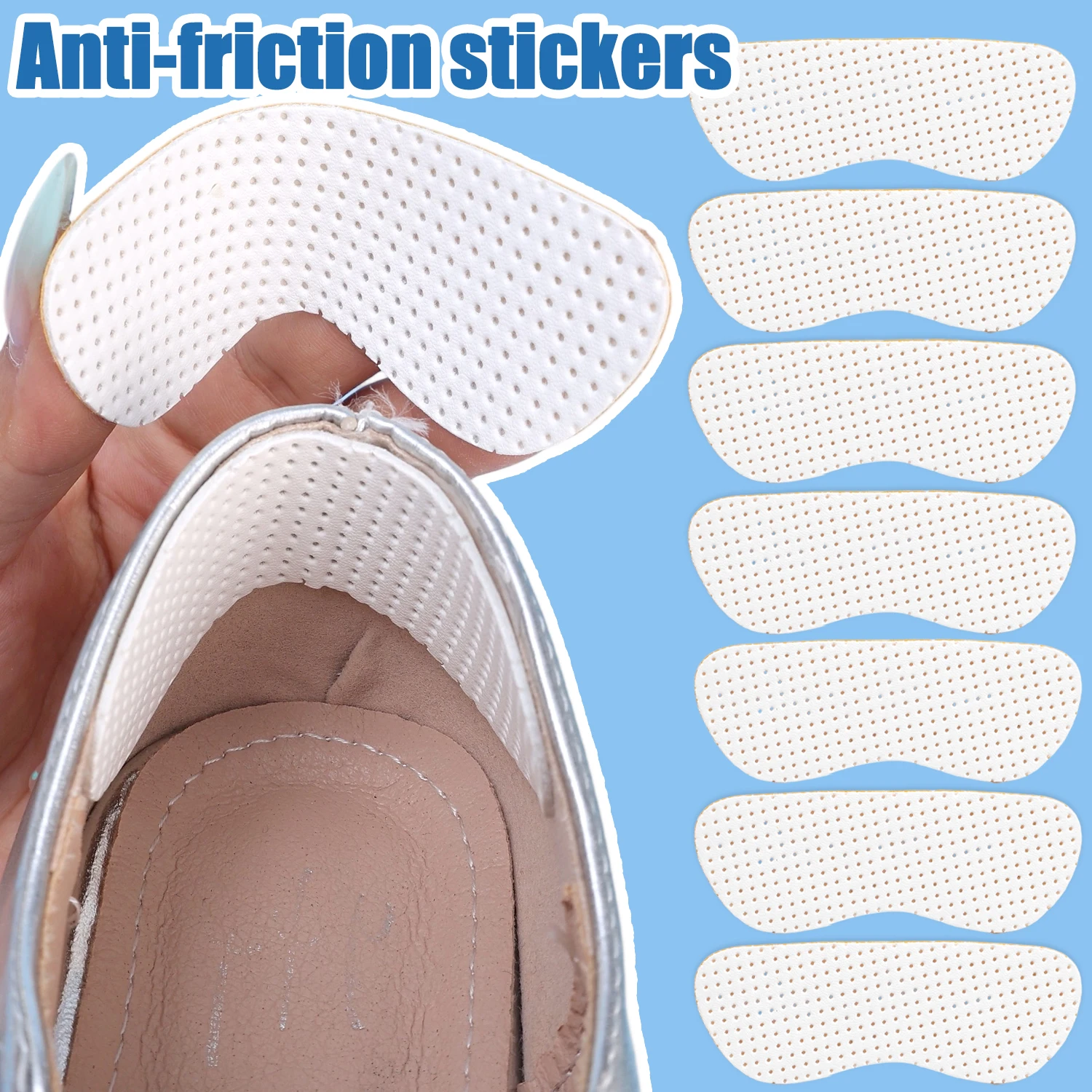 Autocollants pour chaussures de réparation, 30 à 1 paire, doublures respirantes, poignées de talon, protection des blisters, coussins de pieds résistants pour la douleur des pieds