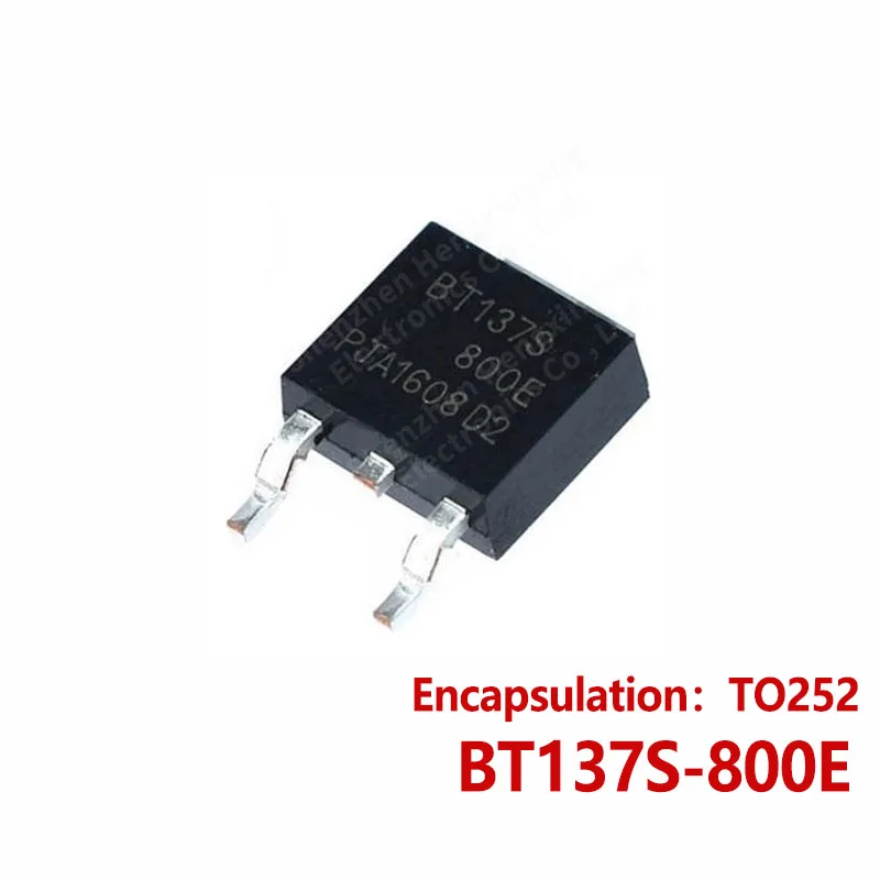 10PCS BT136S-800E BT137S-600E BT137S-800E BT138S-800E BT138S-600E BT139S-600E BT139S-800E TO252 bidirectional thyristor