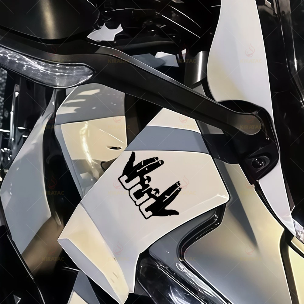 Fun JUL Finger Motorcycle Sticker, Waterproof, Decorative Car Sticker Suitable for Motorcycle Helmets, Scooter Shrouds view 3