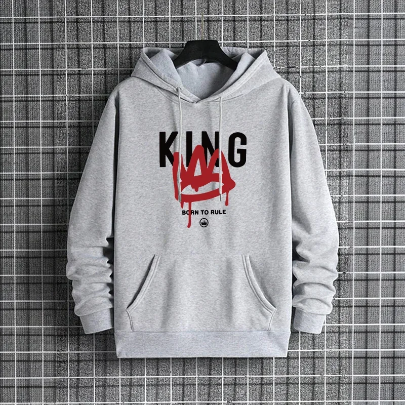 ملابس رياضية للرجال من King Printing، بلوزات غير رسمية في الهواء الطلق، ملابس رياضية للركض للرجال، ملابس رياضية للشارع للخريف والشتاء