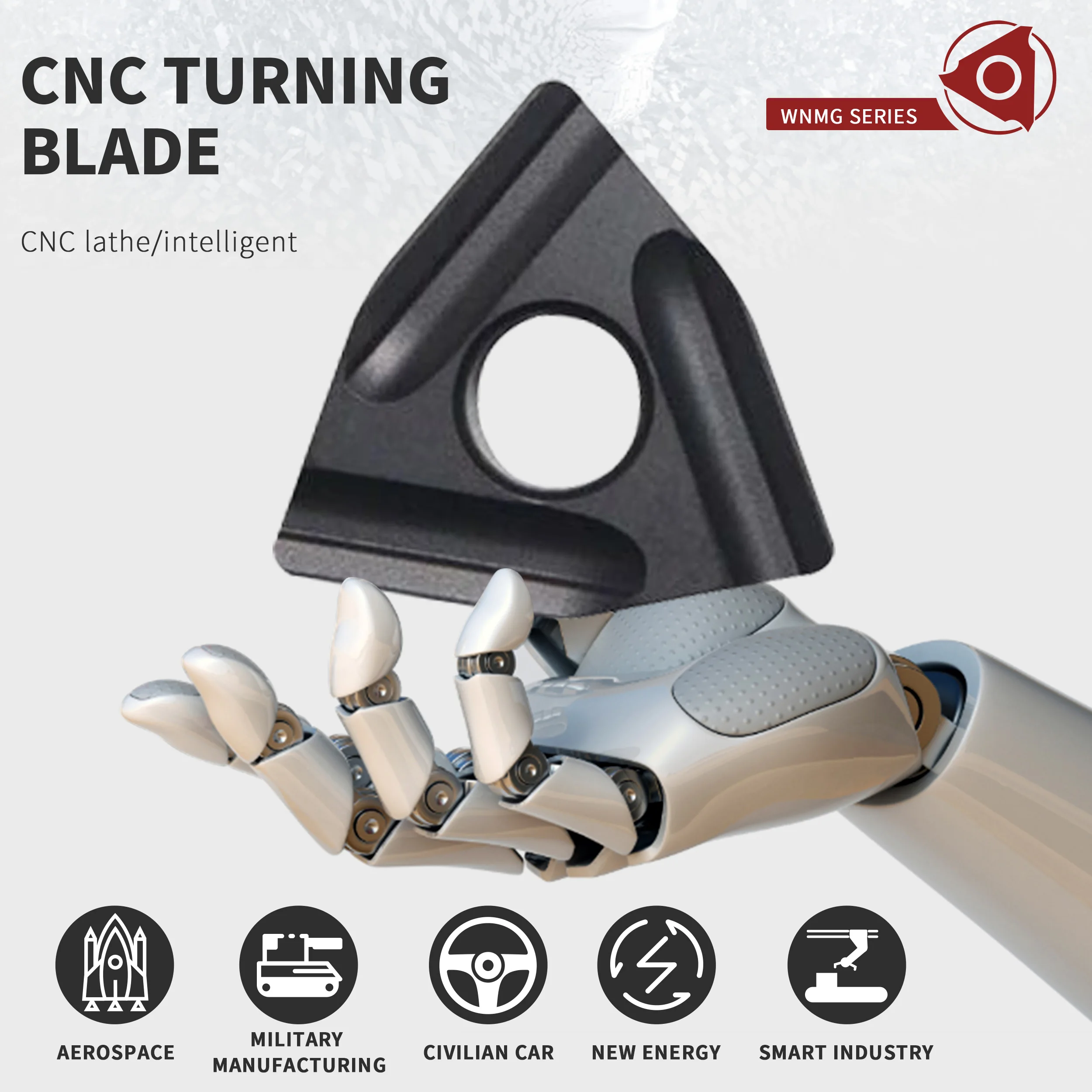 WNMG080404L-S LF9118 WNMG080408L-S LF9118 Высококачественные Токарные вставки CNC токарные инструменты карбидные вставки специально для стальных деталей