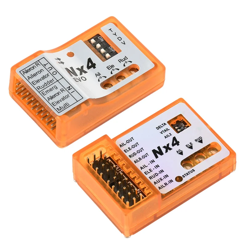 Контроллер полета SQPP-NX4 PRO, баланс 3D-гироскопа для полета с неподвижным крылом, скорость поддержки самолета/Hold/Gyro Off Mode A