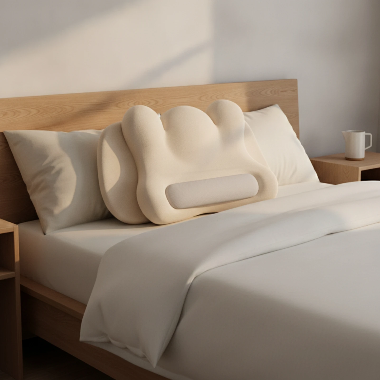 Butterfly Contour Pillow Ergonomic Contour Memory Foam Pillow Pressure Relieving Comfortable for Side Sleepers, Sleeping