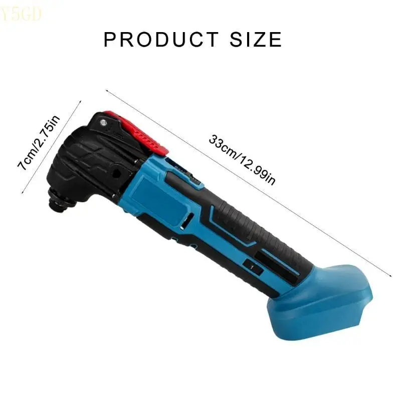 

Y5GD High Performances Cordless Oscillating Tool Multiple Tool 9800RPM Speed