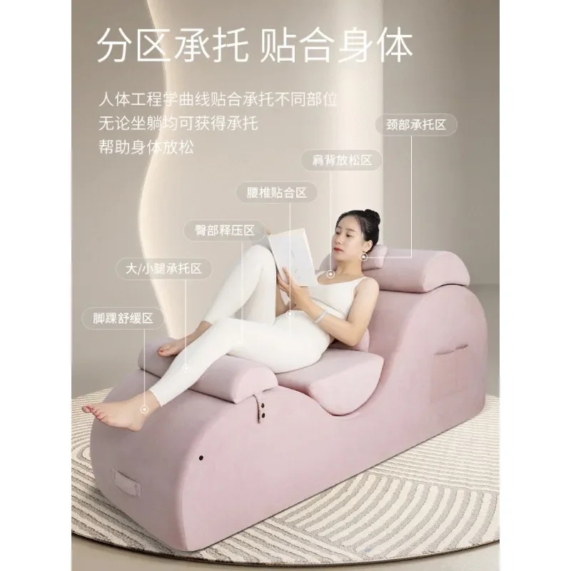 Yoga sofa private training hall multi-functional recliner lazy practice yoga single sofa