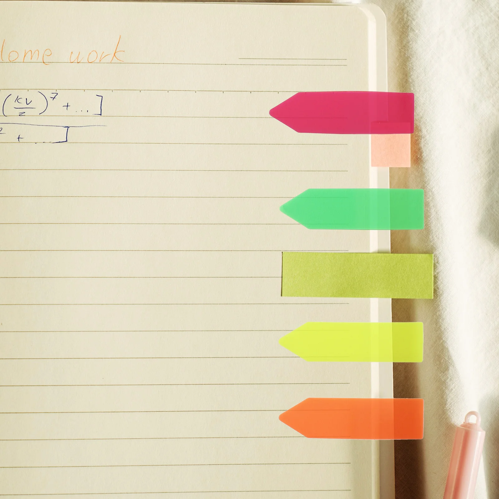 

6 Books Tag Arrow Sticker Page Tabs Marking Marker Stickers Sticky Index Markers Textbook The Pet Annotating