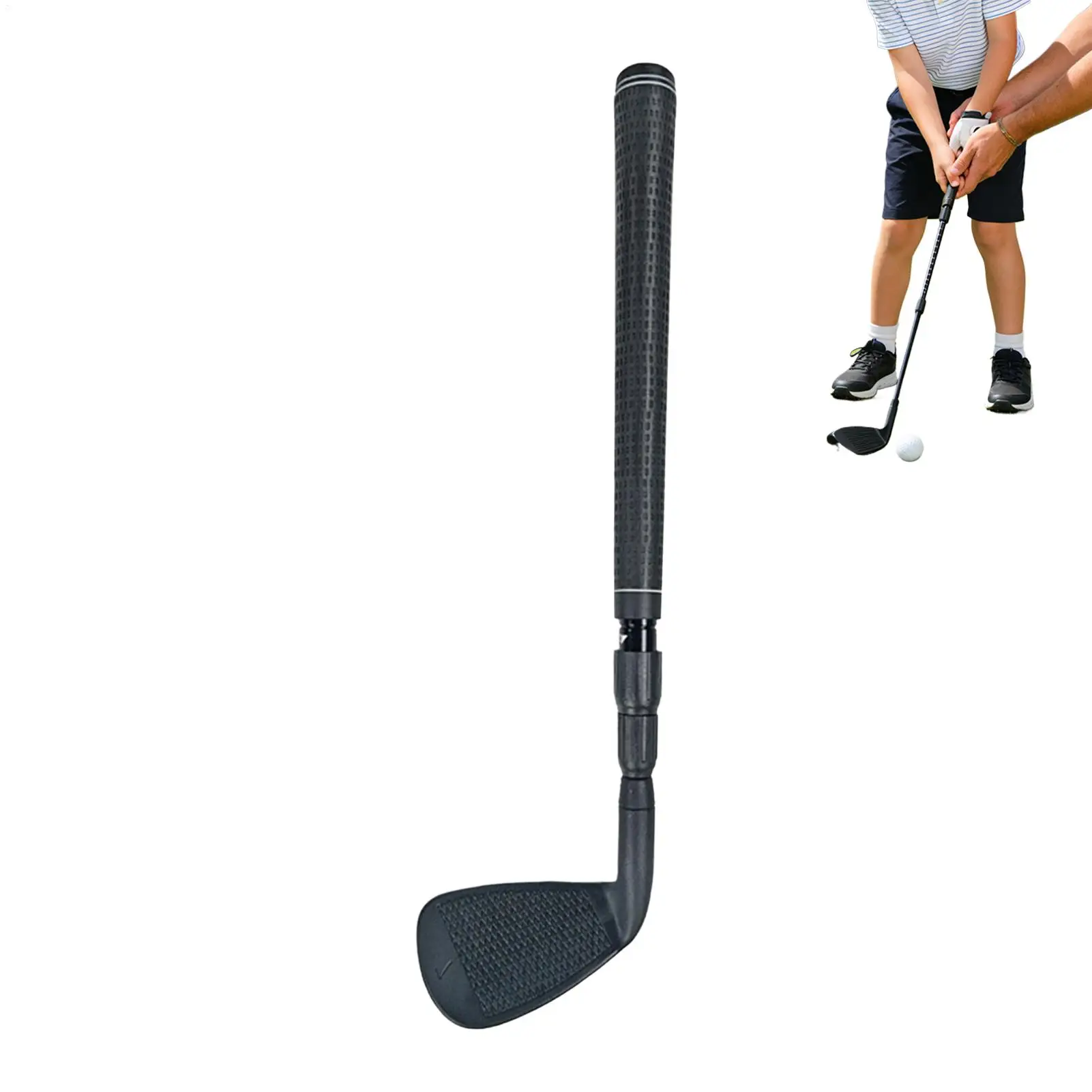 3-Section Telescopic Golf Putter, Golf Chipping Practice Training Tool For Men Women Adults Teens, Indoor Outdoor Golf Club