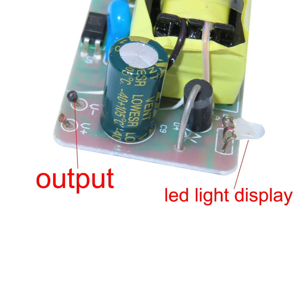 DC8.4V 1A Switching Power Supply Board AC-DC Convert AC110-240V to 8.4V Buck Power Supply Module 1A Step Down Power Bare Board