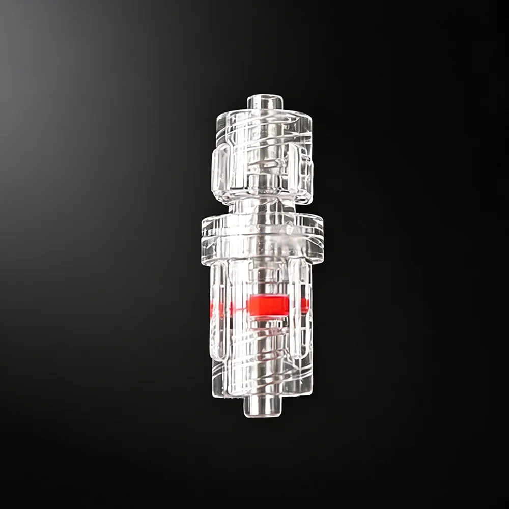 10PCS Non-Sterile Double Male PC Plastic Luer Lock Connectors for Medical Infusion Equipment