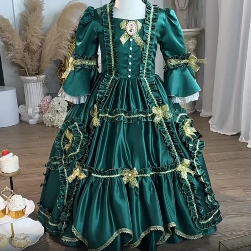 

Carnival Children Costume Victorian Gothic Dress Kids Baroque Evening Party Lolita Dresses Kids Holiday Party Cosplay Costume