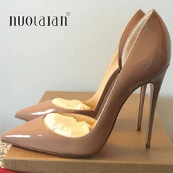 Shoes Women Pumps Fashion High Heels Shoes Black Nude White Shoes Women Wedding Shoes Ladies Stiletto Women Heels 2023