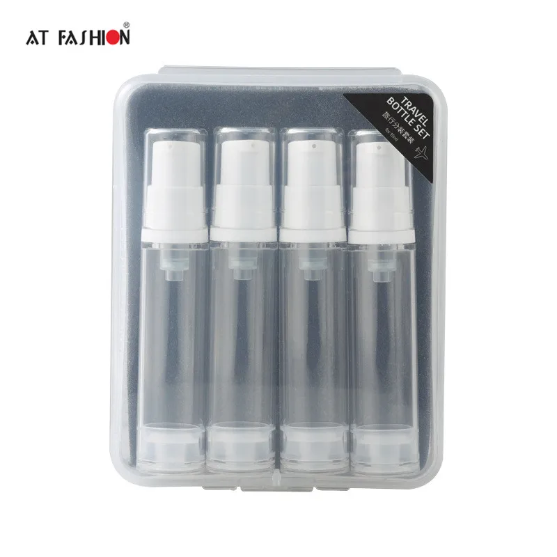 5/10ml Travel Portable Vacuum Press Type Spray Bottle Small Perfume Container Cosmetic Separate Refillable Emulsion Bottling