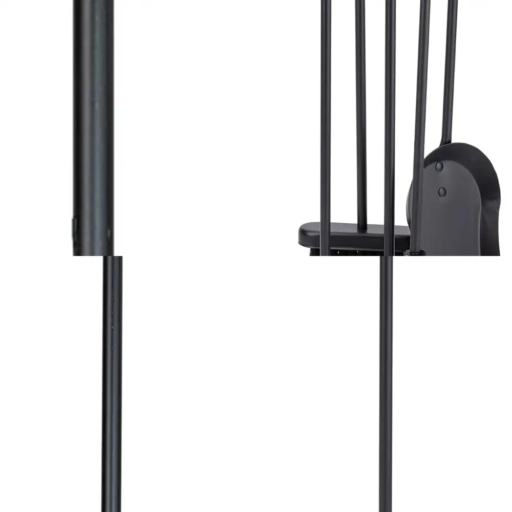

5-Piece Black Spring-Handled Fireplace Tool Set by UniFlame (F-1032)