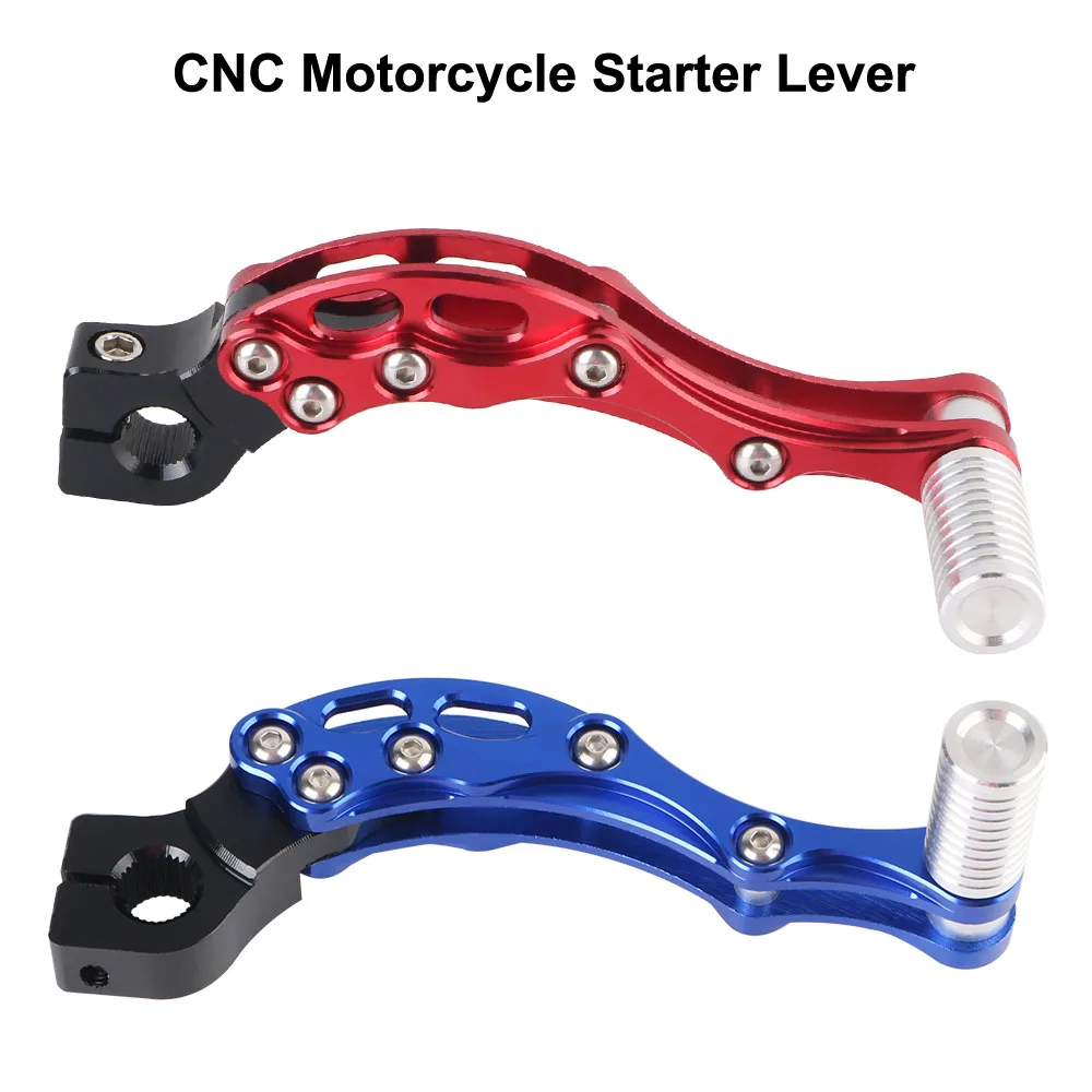 

For Honda 139QMB 1pc Moto Start Rod Engine Kick Start Levers Motorcycle Starter Lever Moto Accessories CNC Aluminum Alloy