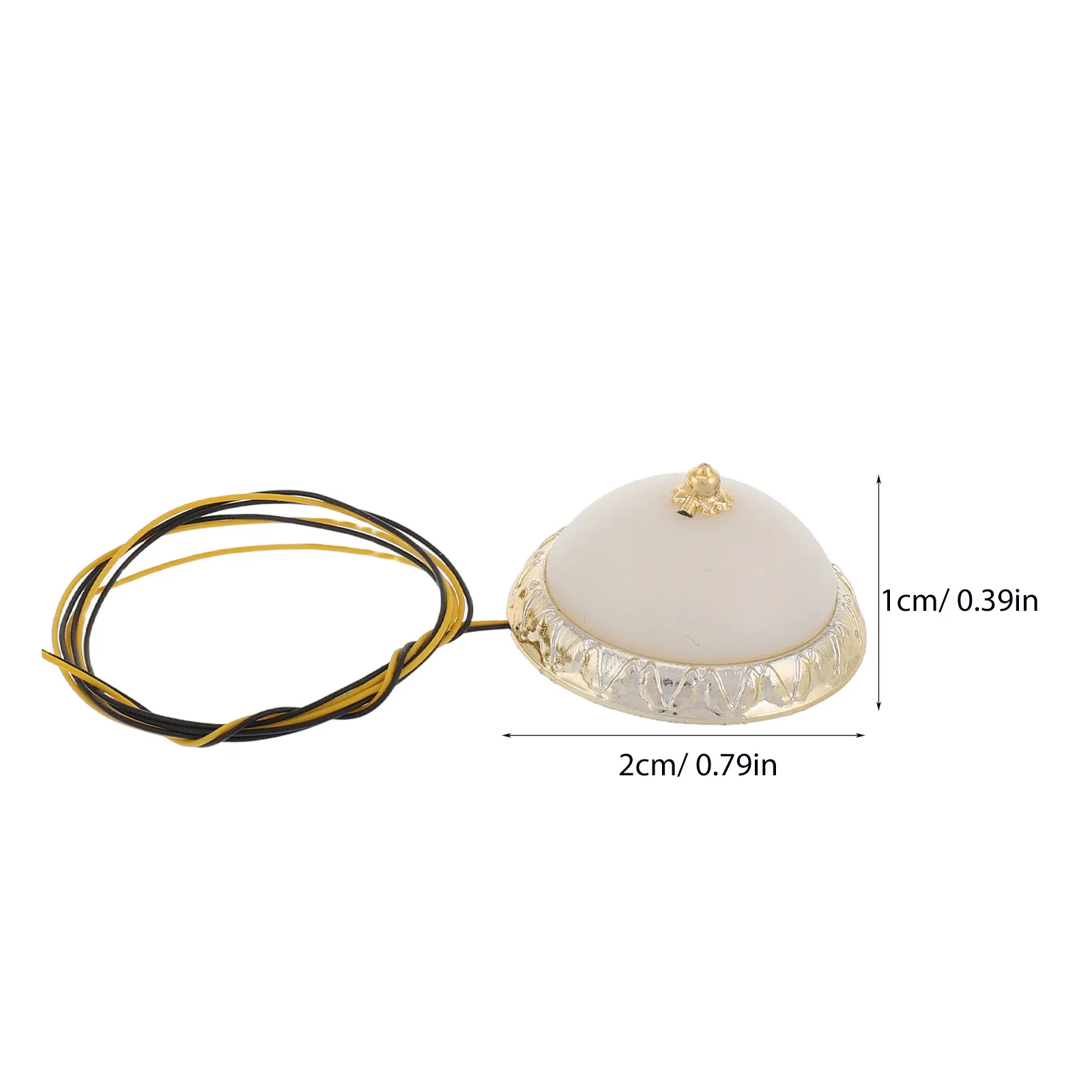 Miniature LED Ceiling Lights 2 Piece Round Bedroom Decor DIY Craft Lighting Supplies
