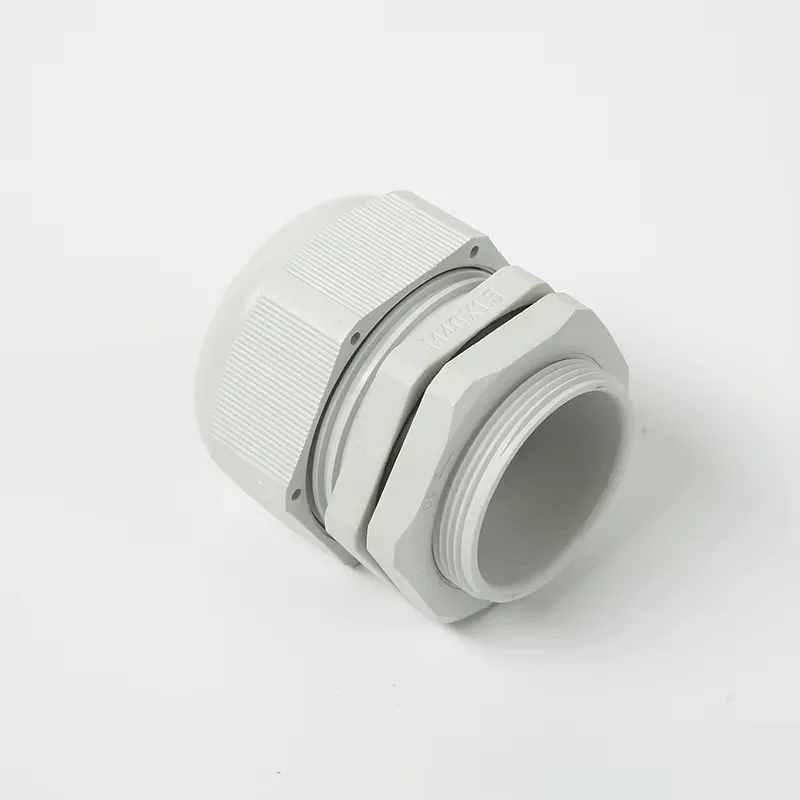 ELEWIND Cable connector external thread clamp plastic seal Gergran head lock fixing head PG Nylon waterproof connector