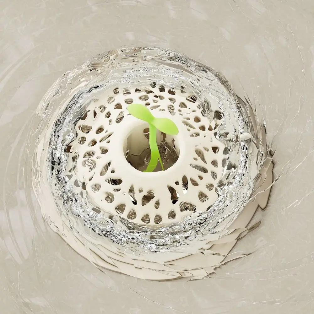 

Silicone Rubber Anti-Insect Drain Stopper Anti-Leak Easy Clean Odor Seal Mat Universal Compact Size Drain Protection Cove