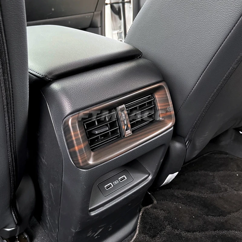 ABS Peach Wood-Style Interior Trim Accessories for Honda CR-V 2023–2024 description 13