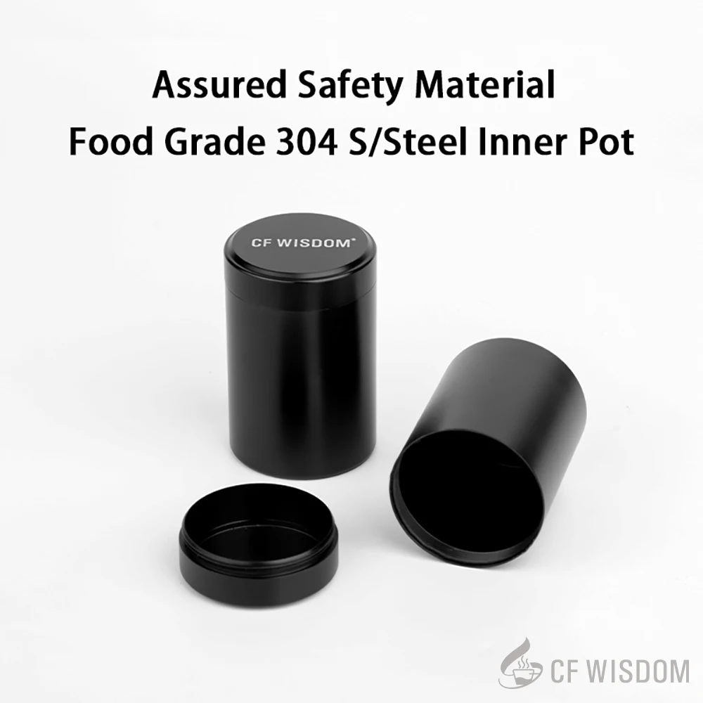 

CF WISDOM канистра для кофейных зерен, канистра для хранения кофейных зерен, контейнер для кофейных зерен, портативная канистра для кофейных посуды 60 мл * 6 шт.