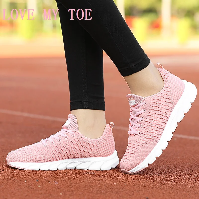 

Shoes Woman 2024 Trend Casual Soft Light Air Mesh Fish Scale Breathable Women Sneakers MD Platform Ladies Trainers Plus Size 43