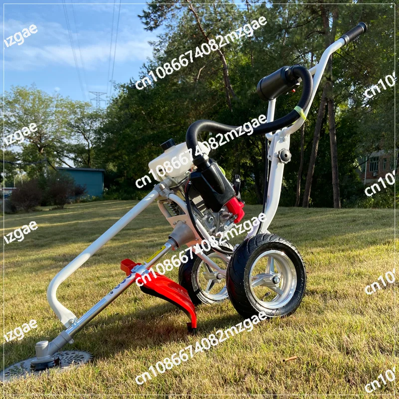 Hand-pushed lawn mower Small agricultural lawn mower Multifunctional cultivated land scarifier