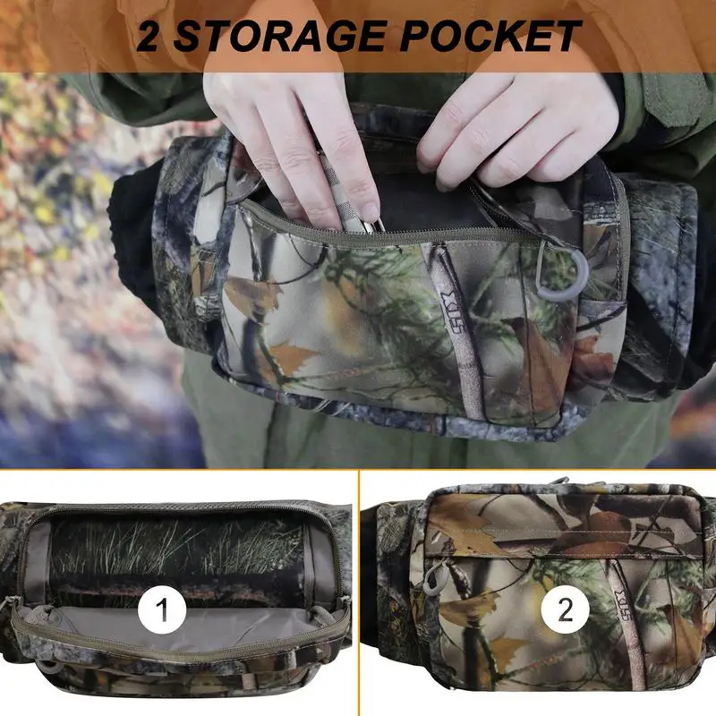 Hand Muff Pouch Front Pocket Design Winter Muff Hand Warmer Waterproof Hand Warmer Muff With Adjustable Neck Strap For Hunting