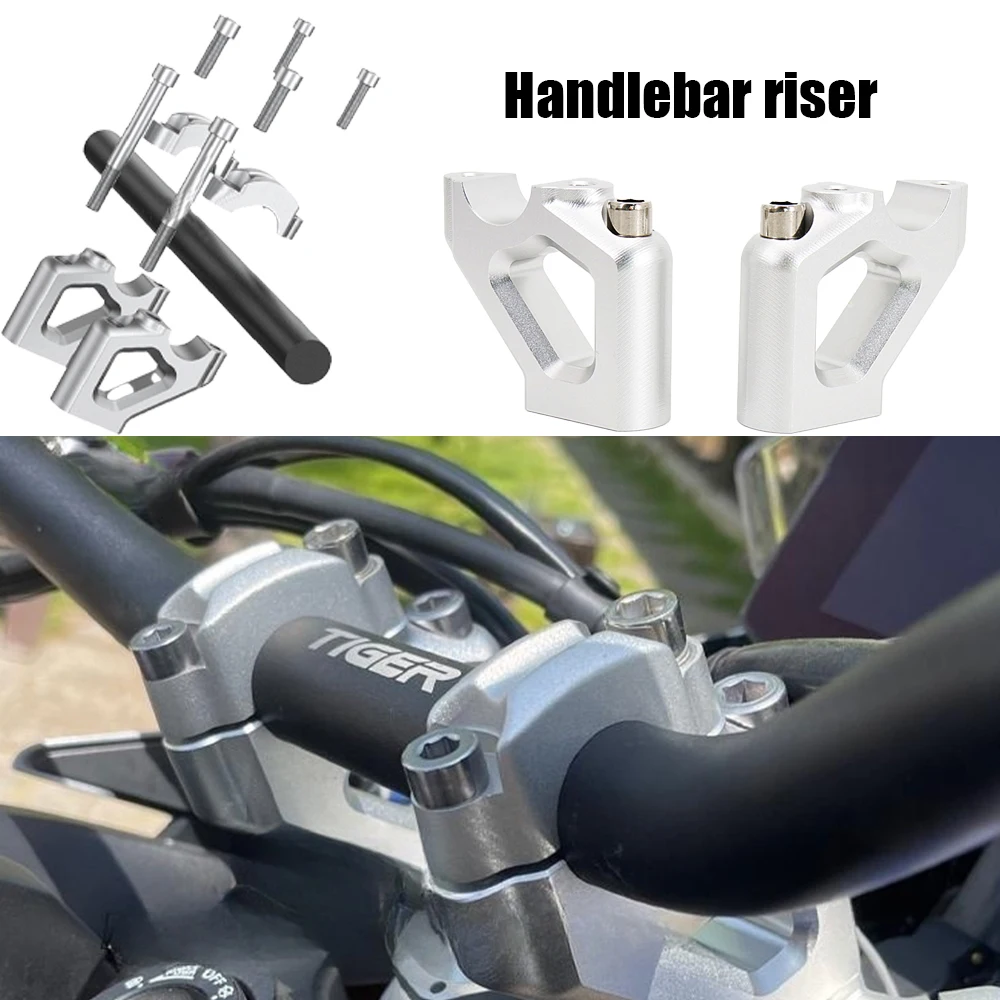 Sport handlebar riserfor triumph tiger 900 GT PRO LOW RALLY tiger900 tiger850 accesories tiger 850