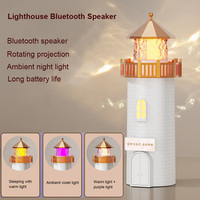 Lighthouse Bluetooth Speaker, Bedroom Atmosphere Lamp, Ambient Night Light, Desktop Audio, Romantic Ornament, Birthday Gift