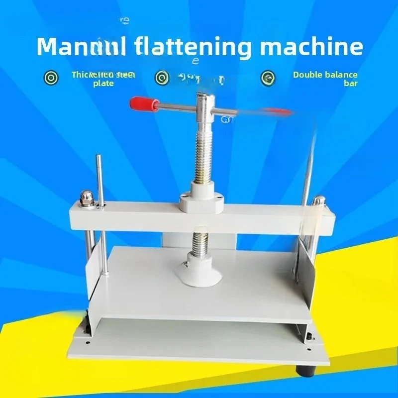 A3 A4 A5 Flattening Machine Manual Document Voucher Binding Machine Paper Press Bills/Checks/Brochures/Nipping Machine